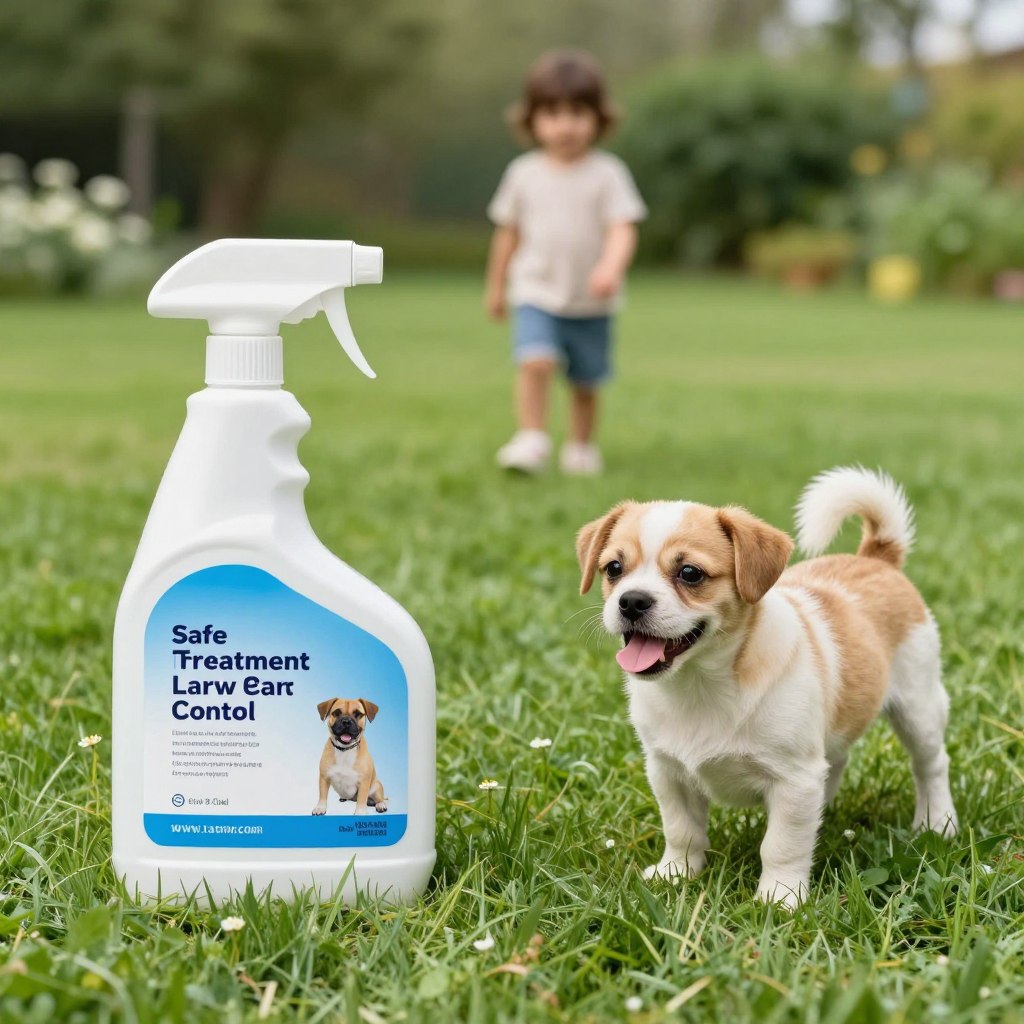 Pet-friendly and family-safe lawn care products