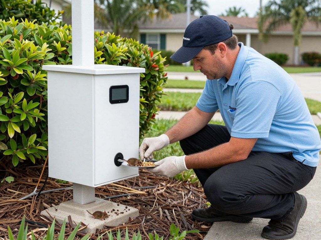 Professional rodent control treatment for Cape Coral property