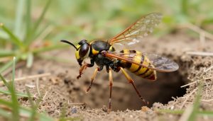 cicada killer wasp control